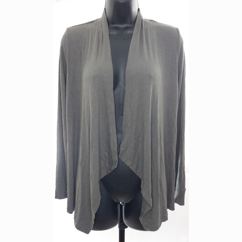 ๐HP๐ INC Draped Open-Front Knit Cardigan - Picture 2 of 3